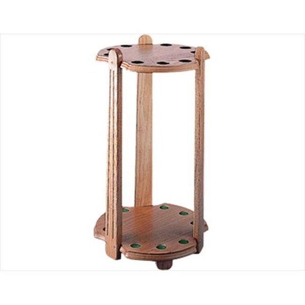 Billiards Accessories Billiards Accessories FR9 9 Cue Oak Floor Stand FR9